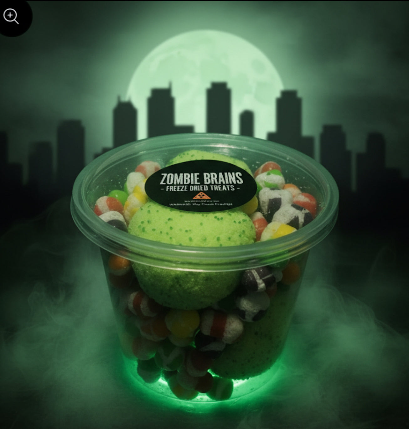 Freeze-dried Zombie Brains & Crunch Tarts