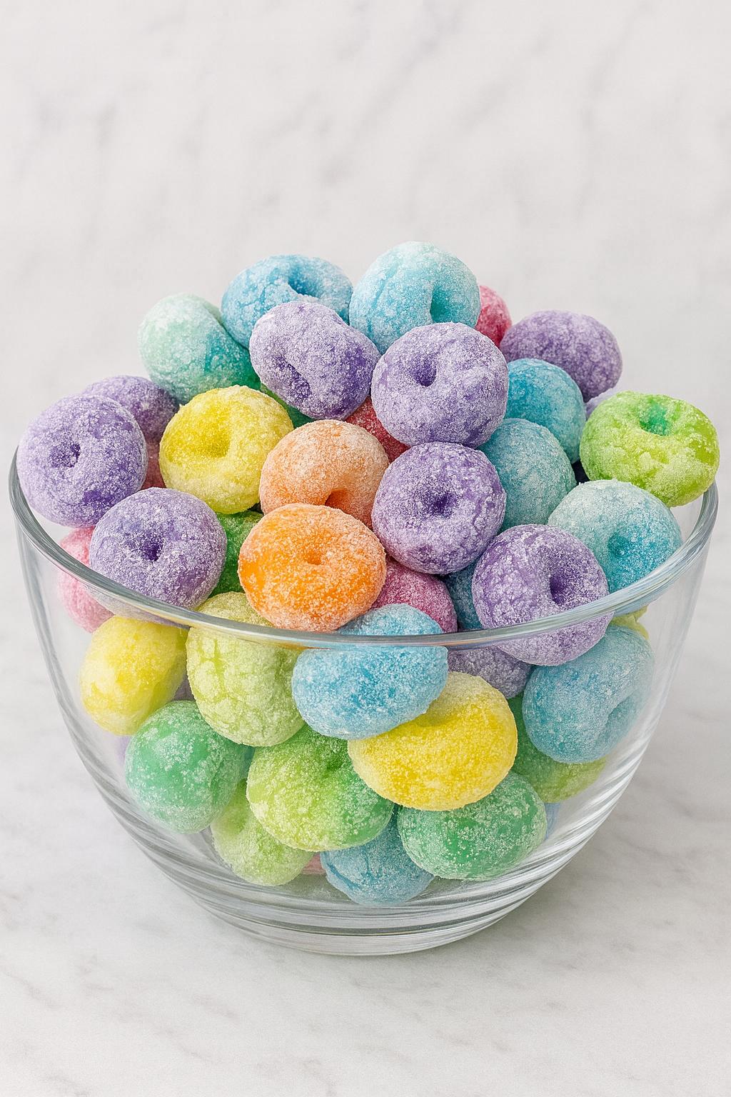 Freeze-dried Mini Sour Crunch Rings