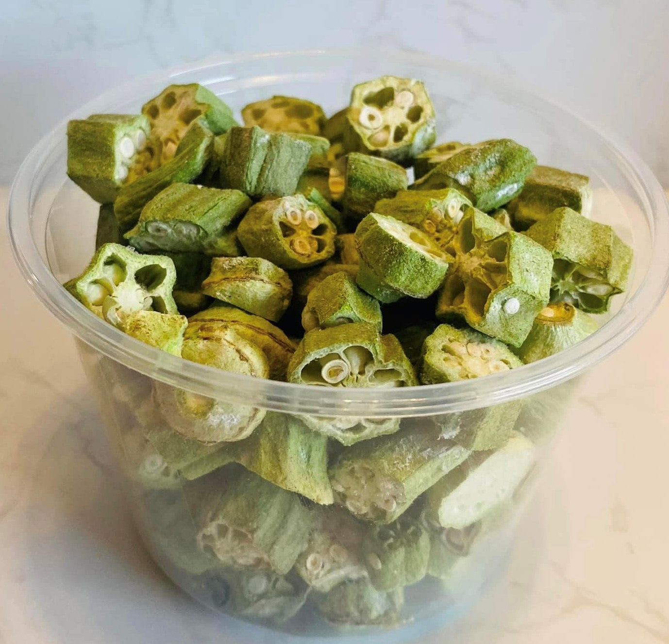 Freeze-dried Sliced Okra