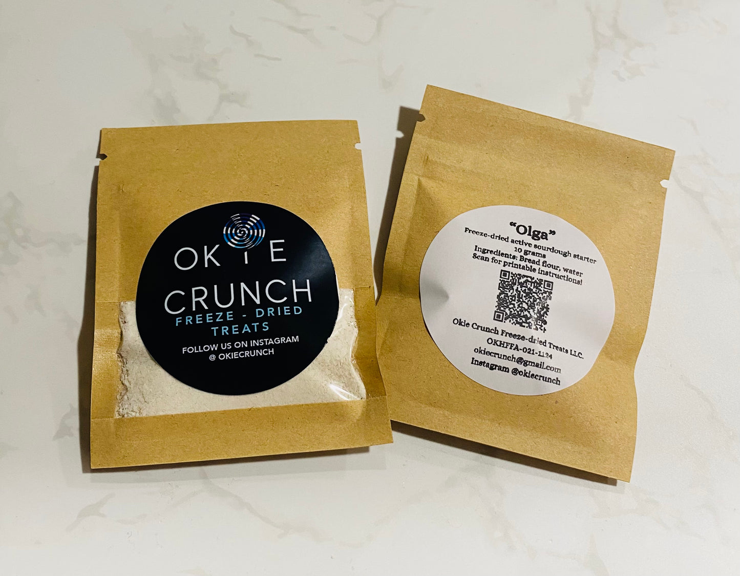 Freeze-dried Active Sourdough Starter "Doughlene" - 10 grams